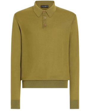 Dolce & Gabbana Polo Shirts - Vert
