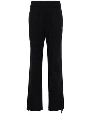 Lemaire Straight Trousers - Black
