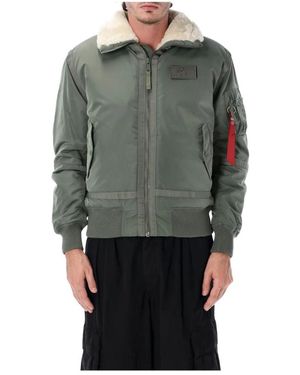 Alpha Industries Bomber Jackets - Grey