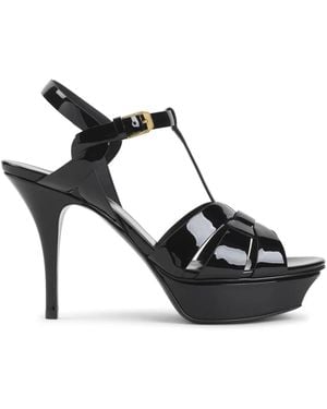 Saint Laurent High Heel Sandals - Black