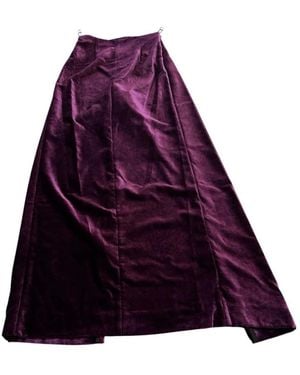 Maison Margiela Midi Skirts - Violet