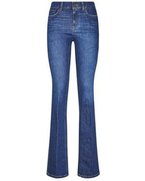 Dondup Jeans ,Blauw ,Katoen Newlola Skinny-Fit Bootcut Jeans