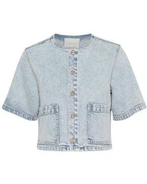 Kaffe Denim Jackets - Blue