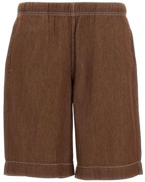 Paul Smith Casual Shorts - Brown
