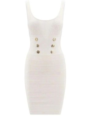 Pinko Knitted Dresses - Bianco