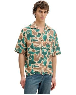 Barrow Short Sleeve Shirts - Verde