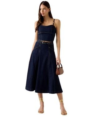 Guess Rokken ,Blauw ,Katoen Zelda Bustier