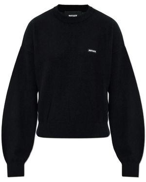 ROTATE BIRGER CHRISTENSEN Wollen Trui Met Logo - Blauw