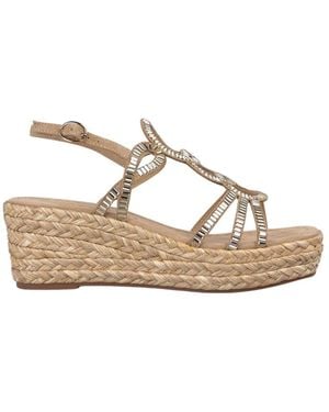 Alma En Pena. Wedges - Metallic