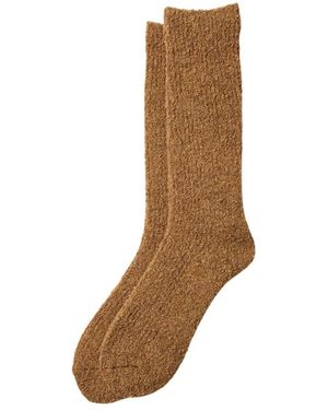 RoToTo Merino Boucle Socks - Braun