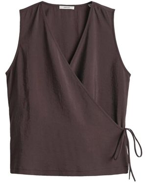Opus Blouse Zonder Mouw 10555613201429 - Bruin