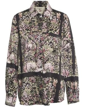 5 PROGRESS 16085Flora Shirt - Grau
