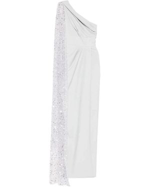 Rhea Costa Heather Kleid Mit Einem Schulter Und Frontschlitz - Weiß