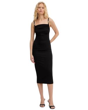 Just Cavalli Midi Dresses - Negro