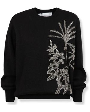 Costarellos Noemie Mohair Wollpullover - Schwarz