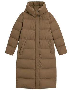 Woolrich Madison Long Coat - Braun