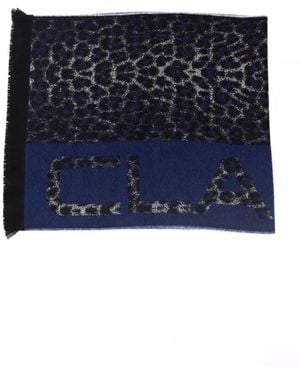 Roberto Cavalli Winter Scarves - Bleu