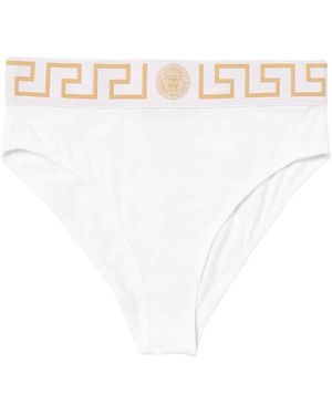 Versace Luxe Zwarte Medusa Briefs - Wit