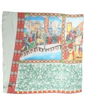 Dolce & Gabbana Silk Scarves - Blue