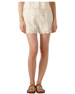 Louizon Korte Broeken ,Katoen Nido Shorts - Naturel