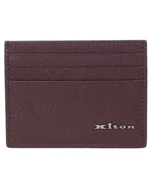 Kiton Wallets & Cardholders - Morado