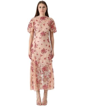 Sabina Musayev Midi Dresses - Pink
