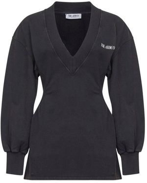 The Attico Zwarte Jurken Voor Vrouwen - Blauw