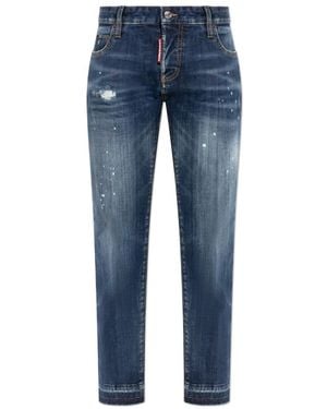 DSquared² Cropped Jeans - Blue