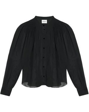 Isabel Marant Overhemden ,Zwart ,Blouses
