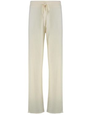 SABLYN Straight Trousers - Naturel