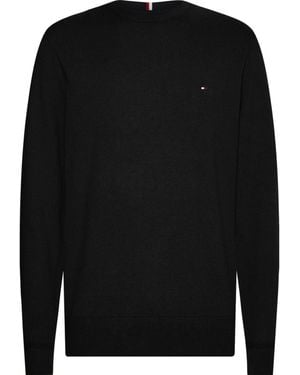 Tommy Hilfiger Round-Neck Knitwear - Negro