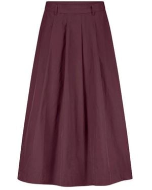 Summum Skirt Taft Light - Paars