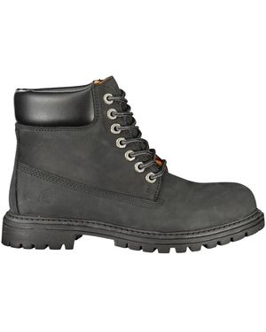 Lumberjack Lace-Up Boots - Negro