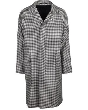 Tagliatore Jassen ,Veelkleurig ,Wol Cappotto - Grijs