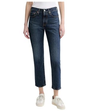 Levi's 501 Crop - Blauw