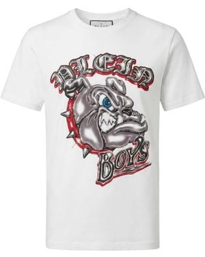 Philipp Plein Tops ,Wit ,T-Shirts