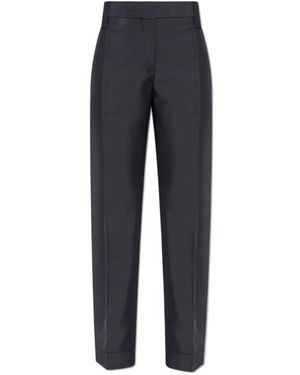 Versace Wollen Plooibroek - Blauw