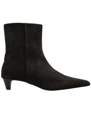 AllSaints Piper Leder-Stiefeletten Mit Absatz - Schwarz