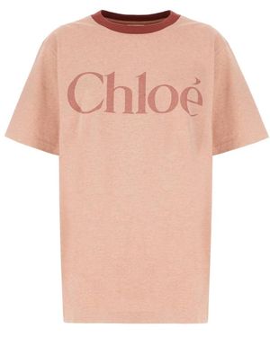 Chloé T-Shirts - Rosa