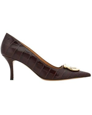 Ferragamo Lara 70 Croc - Braun