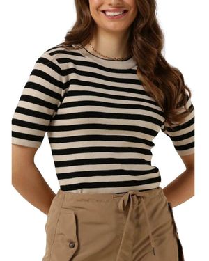 Object Truien & Vesten ,Veelkleurig ,Polyester Objester/New Knit Pullover - Zwart