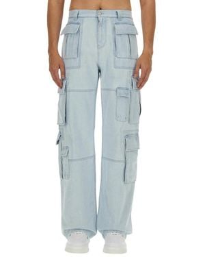 Versace Loose-Fit Jeans - Blue