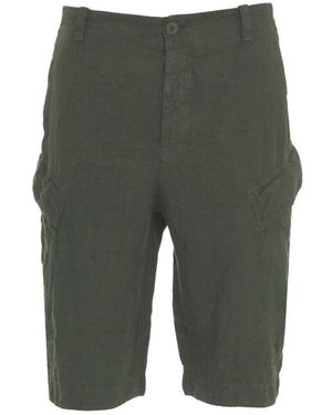 Transit Grüne cargoshorts stilvoll und praktisch