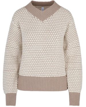 Bomboogie V-Neck Knitwear - Gris