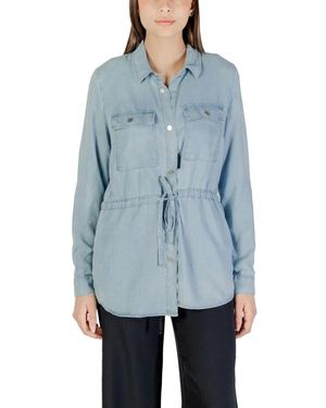 ONLY Denim Shirts - Azul