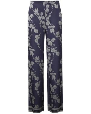Genny Wide Trousers - Azul
