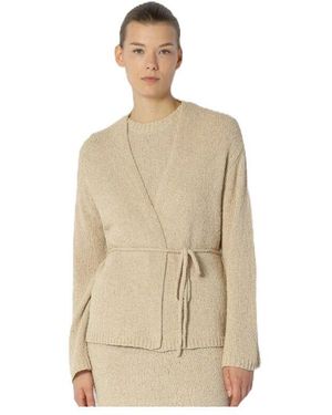SMINFINITY Gebundene Terry Jacke - Natur