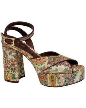 Etro High Heel Sandals - Black