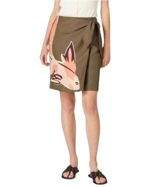 Paul Smith Fish Print Wickelrock - Mehrfarbig