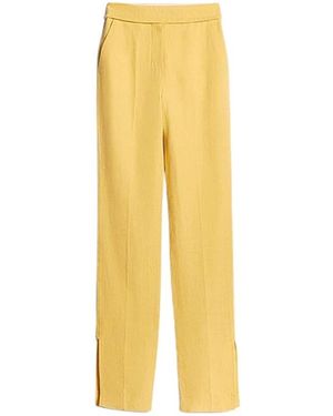 Jacquemus Wide Trousers - Giallo